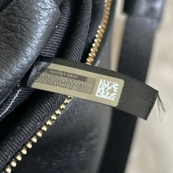 See by Chloe Joan Small Hobo Bag in Black, Excellent - Picture 13 of 15